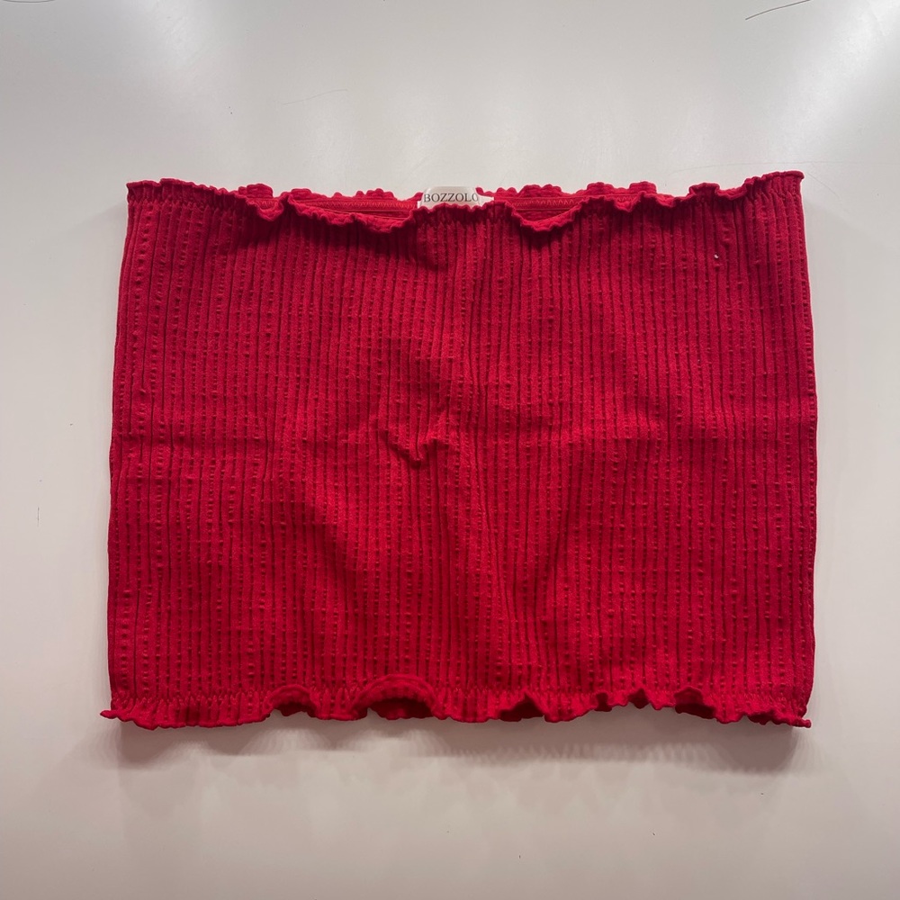 red tube top